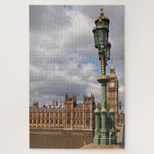 Big Ben mit Licht in London Puzzle