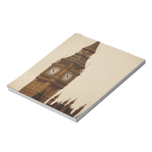 Big Ben Notizblock (Rotiert)