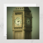 Big Ben, Palast von Westminster, London Dankeskarte (Vorne/Hinten)