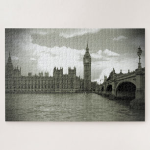 Big Ben Parlament in Black & White 20x30 -1014 pc Puzzle