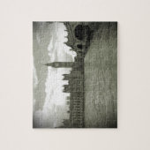 Big Ben Parlament in Schwarz & Weiß - 8x10 -110 PC Puzzle (Vertikal)