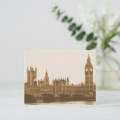 Big Ben - Parlament - Westminster Bridge Postcard Postkarte (Stehend Vorderseite)