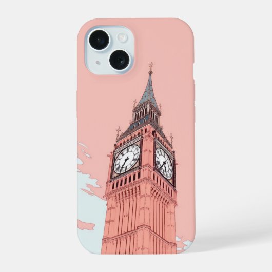 Big Ben Phone Case iPhone 15 Hülle (Rückseite)