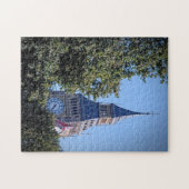 Big Ben Pinking Through the Trees - 11x14 - 252 pc Puzzle (Horizontal)