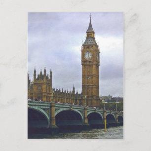 Big Ben Postcard Postkarte
