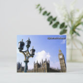 Big Ben Postcard Postkarte (Stehend Vorderseite)