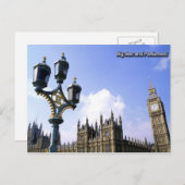 Big Ben Postcard Postkarte (Vorne/Hinten)