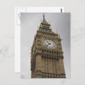 Big Ben Postcard Postkarte (Vorne/Hinten)