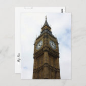 Big Ben Postcard Postkarte (Vorne/Hinten)