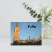 Big Ben Postcard Postkarte (Stehend Vorderseite)
