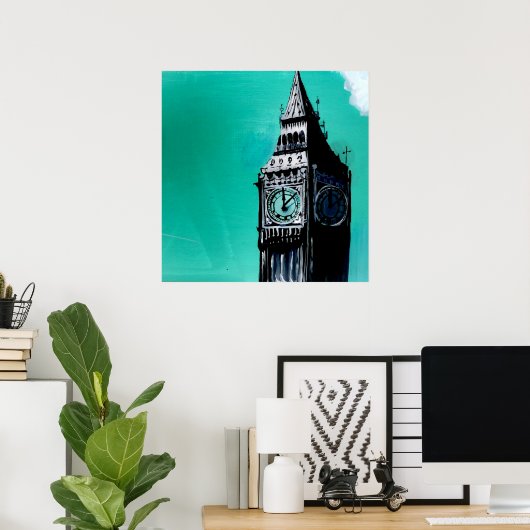Big Ben Poster (Heimbüro)