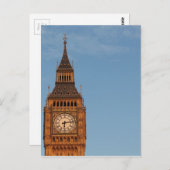 Big Ben Postkarte (Vorne/Hinten)