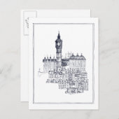 Big Ben Postkarte (Vorne/Hinten)