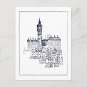 Big Ben Postkarte (Vorderseite)
