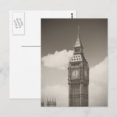 Big Ben Postkarte (Vorne/Hinten)
