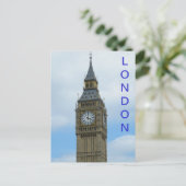 Big Ben Postkarte (Stehend Vorderseite)