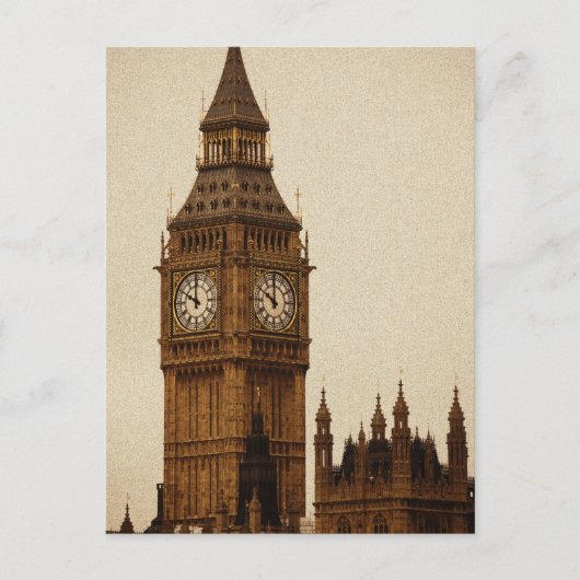 Big Ben Postkarte (Vorderseite)