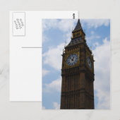 Big Ben Postkarte (Vorne/Hinten)