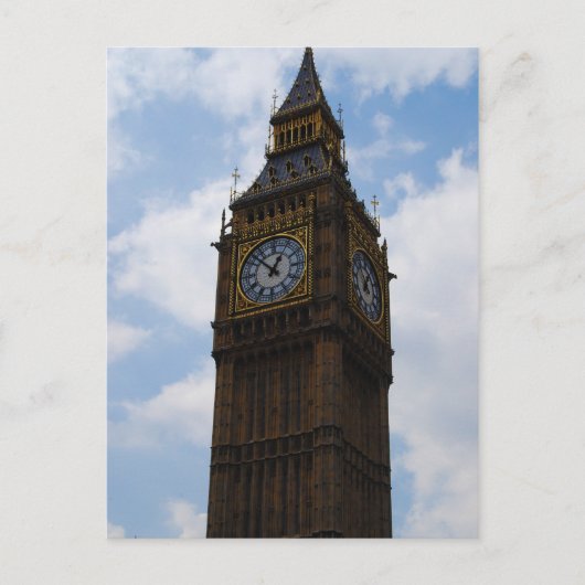 Big Ben Postkarte (Vorderseite)