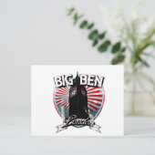 Big Ben Postkarte (Stehend Vorderseite)