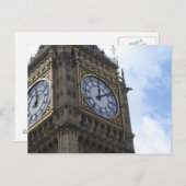 Big Ben Postkarte (Vorne/Hinten)