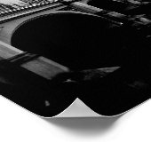 Big Ben Queen Elizabeth Tower Westminster Bridge Poster (Ecke)