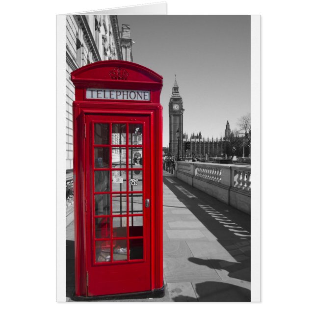 Big Ben Red Telefone Box (Vorne)