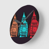 Big Ben Runde Wanduhr (Winkel)