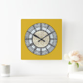 Big Ben Style Wall-Uhr Quadratische Wanduhr (Zuhause)
