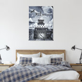 Big Ben Surreal British Art, London Leinwanddruck (Insitu (Schlafzimmer))