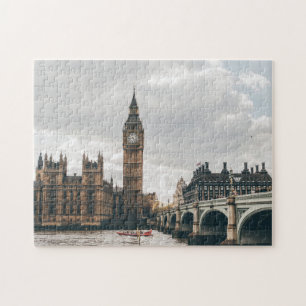 Big Ben & The River Thames London City, England Puzzle