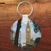 Big Ben Through the Trees Schlüsselanhänger (Vorderseite)