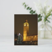 Big Ben ticks Goodnight Postkarte (Stehend Vorderseite)
