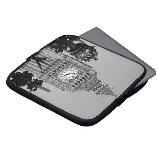 Big Ben Tower Laptopschutzhülle (Vorne Oben)