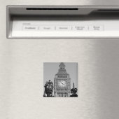 Big Ben Tower Magnet (In Situ (Geschirrspüler))
