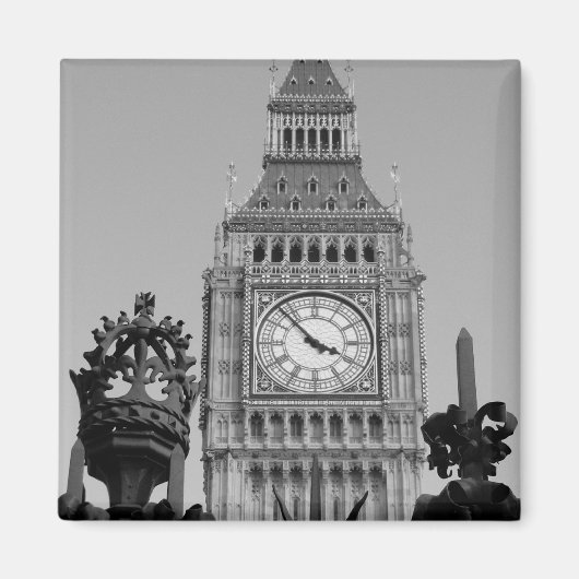 Big Ben Tower Magnet (Vorne)