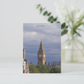 Big Ben, Turmuhr - London Postkarte (Stehend Vorderseite)