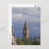 Big Ben, Turmuhr - London Postkarte (Vorne/Hinten)