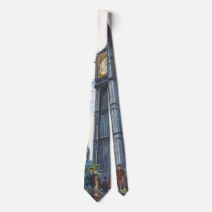 Big Ben Uhrturm im Palace of Westminster Krawatte