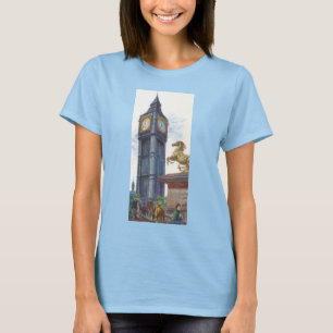 Big Ben Uhrturm im Palace of Westminster T-Shirt
