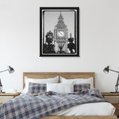"Big Ben" Uhrturm im Westminster Palace Leinwanddruck (Insitu (Schlafzimmer))
