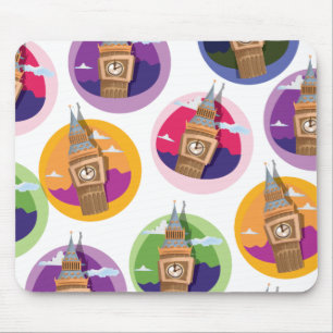 Big Ben Uhrturm Westminster Mousepad