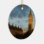 Big Ben-Uhrverzierung Keramikornament (Rechts)