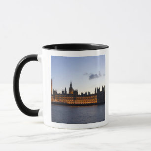 Big Ben und das Houses of Parliament in der Stadt Tasse