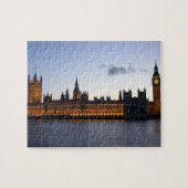 Big Ben und das Parlament in der Stadt Puzzle (Horizontal)