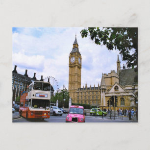 Big Ben und der Palast von Westminster Postkarte