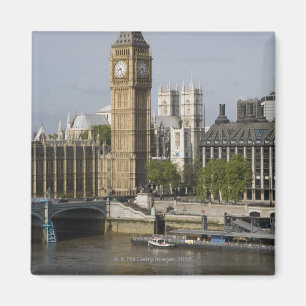 Big Ben und die Themse Magnet