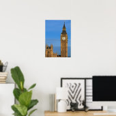 Big Ben und Gebäude des Parlaments Poster (Heimbüro)