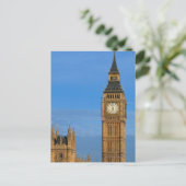 Big Ben und Gebäude des Parlaments Postkarte (Stehend Vorderseite)