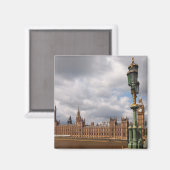 Big Ben und Houses of Parliament im Londoner Magne Magnet (Vorderseite/Rückseite)